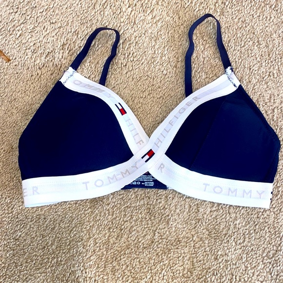 Tommy Hilfiger Other - Tommy Hilfiger Navy Sports Bra size 32 C